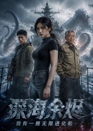 《深海余烬：我有一艘无限进化船（45集）AI短剧（夸克网盘）》短剧封面