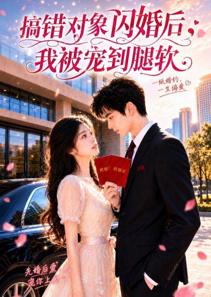 《搞错对象闪婚后,我被宠到腿软(54集)(百度网盘)》短剧封面