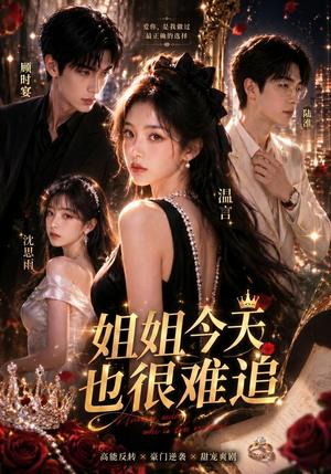 《姐姐今天也很难追(72集)(夸克网盘)》短剧封面