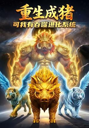 《重生成猪,可我有吞噬进化系统(62集)(夸克网盘)》短剧封面