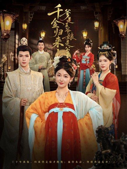 《千金归来,爹是王爷娘是公主(80集)蔡承源&张文璐》短剧封面