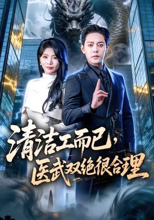 《清洁工而已,医武双绝很合理(62集)于珂然&杨妍(夸克网盘)》短剧封面