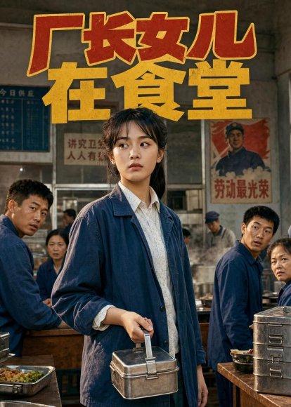 《厂长女儿在食堂(48集)AI短剧(百度网盘)》短剧封面