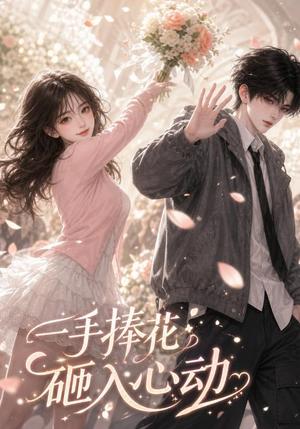 《一手捧花砸入心动(50集)(夸克网盘)》短剧封面