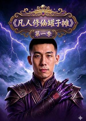 《凡人修仙罐子摊第一季(30集)AI短剧(夸克网盘)》短剧封面