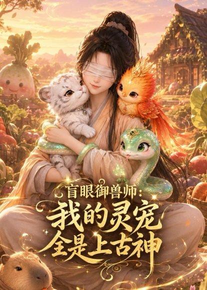 《盲眼御兽师我的灵宠全是上古神第三季(109集)(百度网盘)》短剧封面