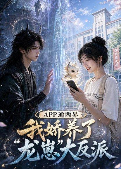 《APP通两界，我娇养了龙崽大反派（107集）（百度网盘）》短剧封面