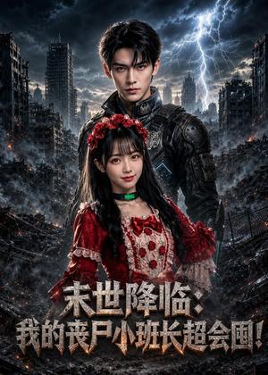《末世降临:我的丧尸小班长超会囤!(62集)(夸克网盘)》短剧封面