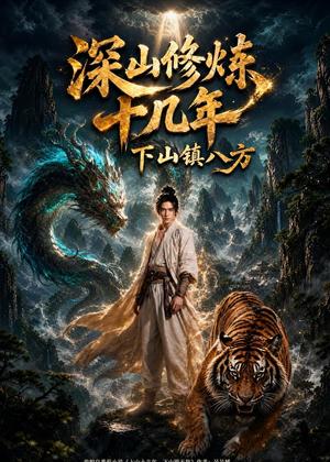 《深山修炼十几年下山镇八方(74集)AI短剧(夸克网盘)》短剧封面