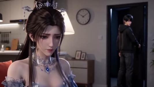 《救命!女剑仙追我到地球了（120集）（夸克网盘）》短剧封面