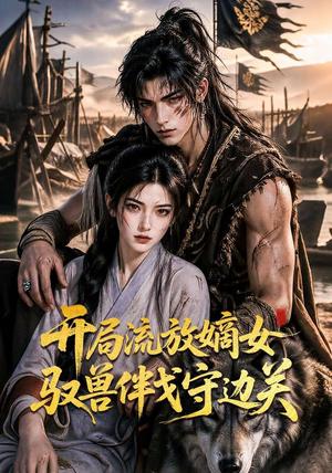 《开局流放嫡女驭兽伴戈守边关(71集)(夸克网盘)》短剧封面