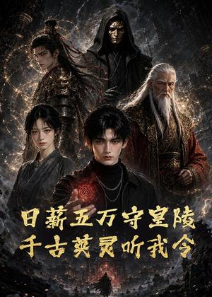 《日薪五万守皇陵,千古英灵听我令(20集)AI短剧(夸克网盘)》短剧封面