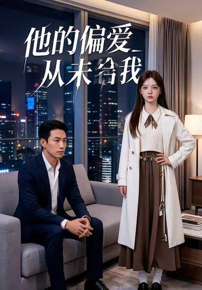 《他的偏爱从未给我（40集）Ai短剧（百度网盘）》短剧封面