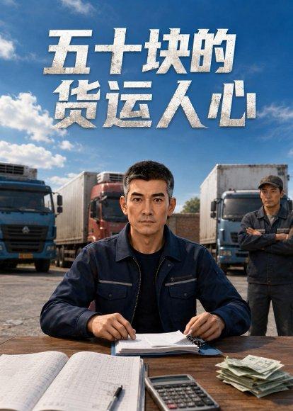 《五十块的货运人心（61集）AI短剧（百度网盘）》短剧封面