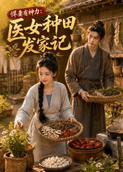 《悍妻有神力:医女种田发家记(80集)(百度网盘)》短剧封面