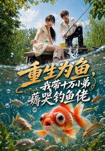 《重生为鱼,我带十万小弟薅哭钓鱼佬(71集)桑帅臣&李诗语(百度网盘)》短剧封面