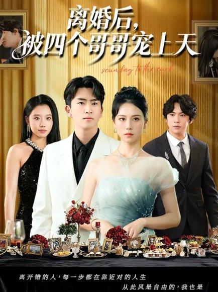 《离婚后被四个哥哥宠上天（72集）王艳秋&李家豪》短剧封面