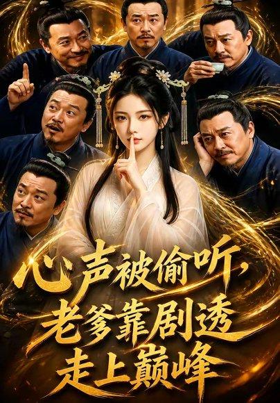 《心声被偷听,老爹靠剧透走上巅峰(60集)(百度网盘)》短剧封面
