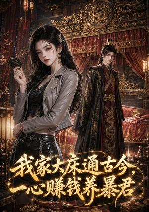《我家大床通古今,一心赚钱养暴君(86集)(夸克网盘)》短剧封面