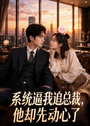 《系统逼我追总裁,他却先动心了(25集)(夸克网盘)》短剧封面
