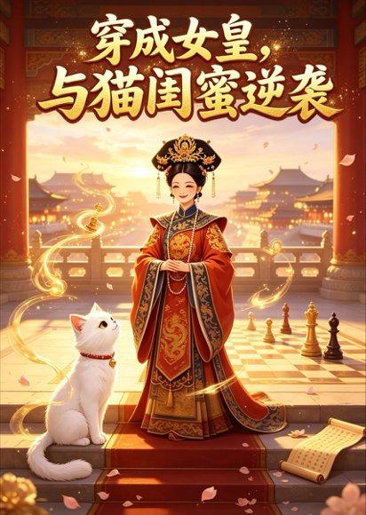 《穿成女皇与猫闺蜜逆袭(20集)(百度网盘)》短剧封面