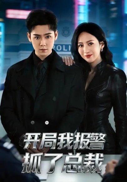 《开局我报警抓了总裁（79集）尹澜霏&于非凡（百度网盘）》短剧封面