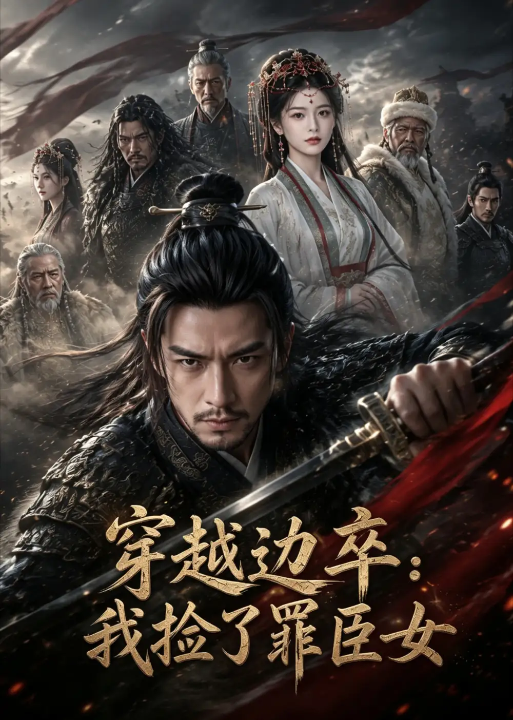 穿越边卒:我捡了罪臣女 《穿越边卒:我捡了罪臣女》短剧封面