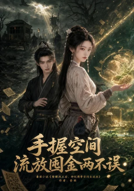 《手握空间,流放囤金两不误(101集)(夸克网盘)》短剧封面