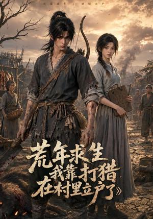 《荒年求生，我靠打猎在村里立户了（70集）（夸克网盘）》短剧封面