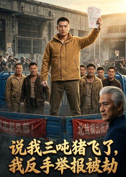 《说我三吨猪飞了,我反手举报被劫(41集)Ai短剧(百度网盘)》短剧封面