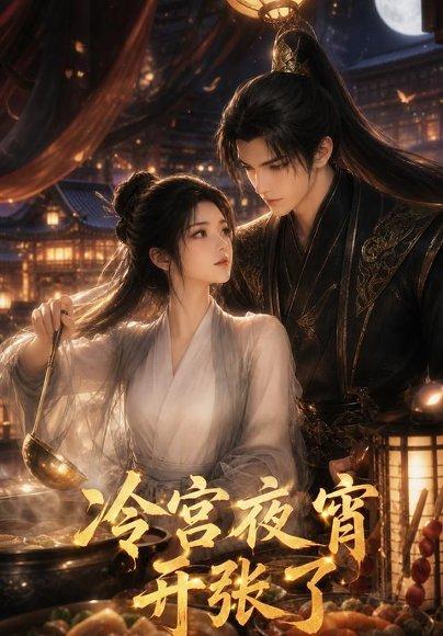 《冷宫夜宵开张了(53集)Ai短剧(百度网盘)》短剧封面