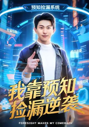 《我靠预知捡漏逆袭(45集)安雨森&常笑(夸克网盘)》短剧封面