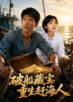《破船藏宝:重生赶海人(81集)AI短剧(夸克网盘)》短剧封面