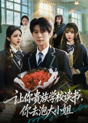 《让你贵族学校读书,你去泡大小姐(71集)月野兔&李河源(夸克网盘)》短剧封面