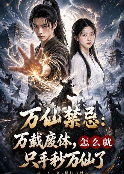 《万仙禁忌：万载废体，怎么就只手秒万仙了（60集）AI短剧（百度网盘）》短剧封面