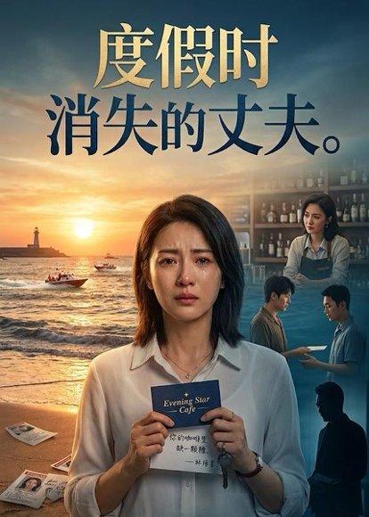 《度假时消失的丈夫(36集)AI短剧(百度网盘)》短剧封面