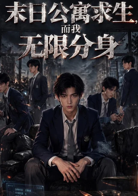 《末日公寓求生,而我无限分身(106集)(夸克网盘)》短剧封面