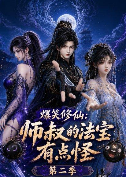 《爆笑修仙：师叔的法宝有点怪第二季（121集）（百度网盘）》短剧封面