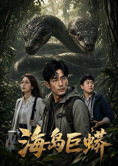 《海岛巨蟒(70集)AI短剧(百度网盘)》短剧封面