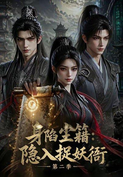 《身陷尘籍：隐入捉妖衙第二季（53集）（百度网盘）》短剧封面