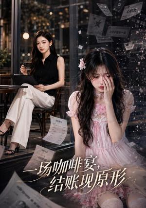 《一场咖啡宴,结账现原形(52集) AI短剧(夸克网盘)》短剧封面