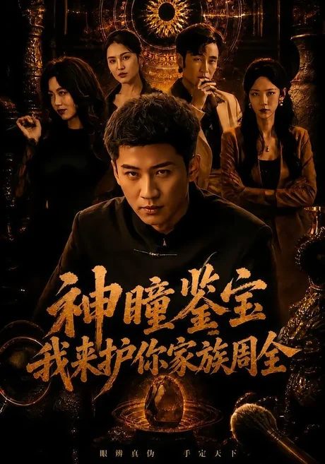 《神瞳鉴宝：我来护你家族周全（67集）苏泓奕＆刘爽（夸克网盘）》短剧封面