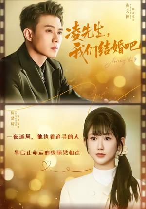 《凌先生，我们结婚吧（68集）黄文博＆陈楚琪（夸克网盘）》短剧封面