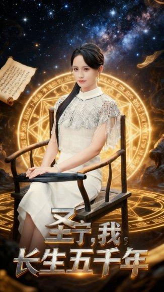 《圣宁，我，长生五千年》短剧封面