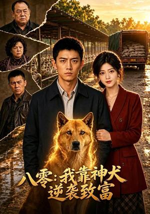 《八零：我靠神犬逆袭致富（64集）AI短剧（夸克网盘）》短剧封面
