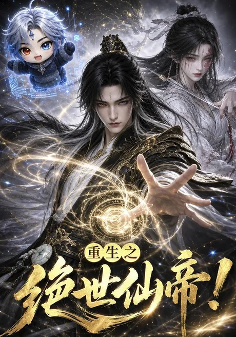 《重生之绝世仙帝!(114集)(夸克网盘)》短剧封面
