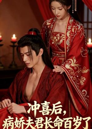 《冲喜后,病娇夫君长命百岁了(38集)AI短剧(夸克网盘)》短剧封面
