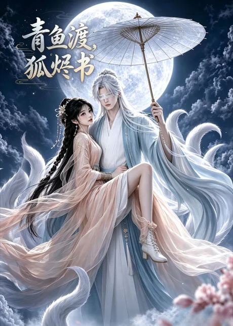 《青鱼渡，狐烬书（100集）（夸克网盘）》短剧封面