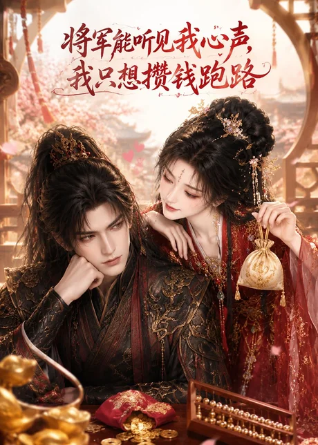 《将军能听见我心声,我只想攒钱跑路(75集)(夸克网盘)》短剧封面