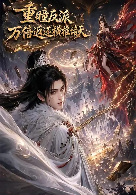 《重瞳反派：万倍返还横推诸天（171集）（夸克网盘）》短剧封面